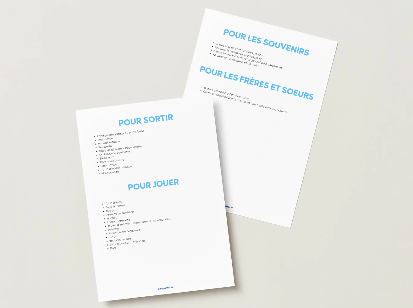 Liste de naissance