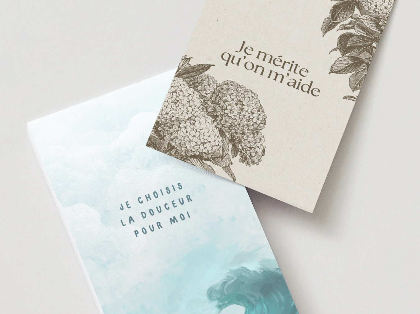 Cartes d'affirmation positives