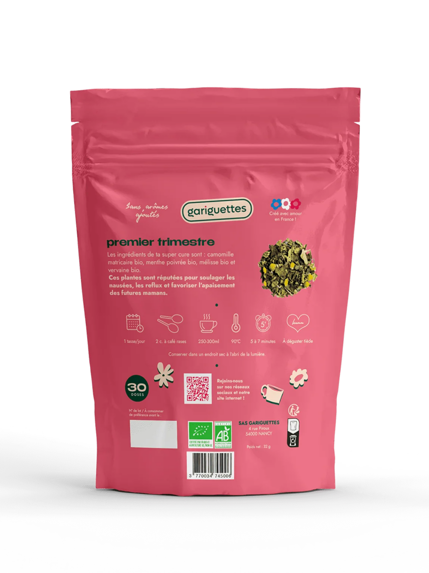 Infusion premier trimestre