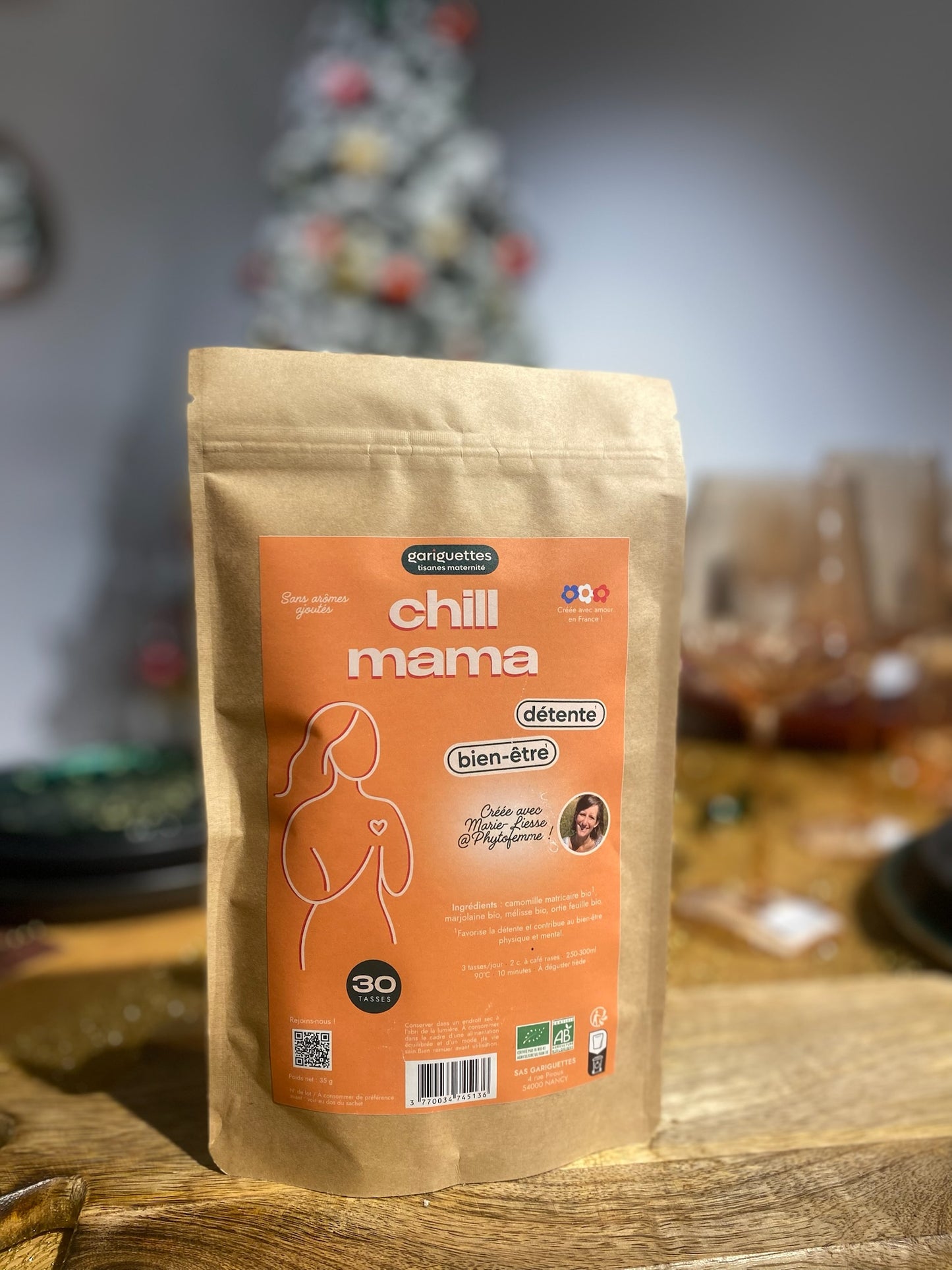 Chill Mama – Infusion post-partum naturelle pour les jeunes mamans