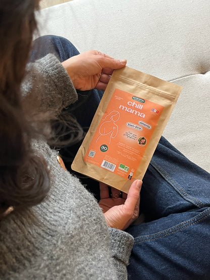 Chill Mama – Infusion post-partum naturelle pour les jeunes mamans
