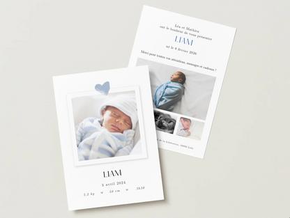 Faire-part de naissance
