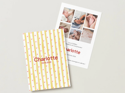 Faire-part de naissance