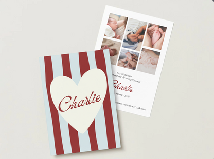 Faire-part de naissance