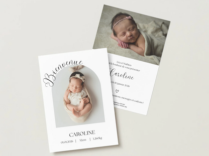 Faire-part de naissance