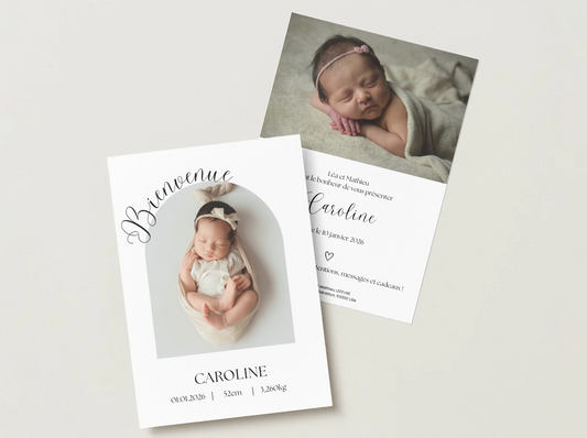 Faire-part de naissance