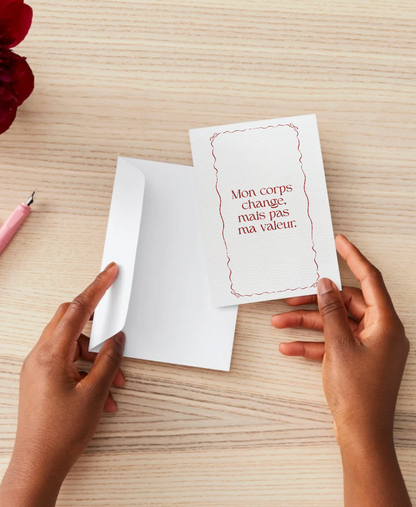 Cartes d'affirmation positives